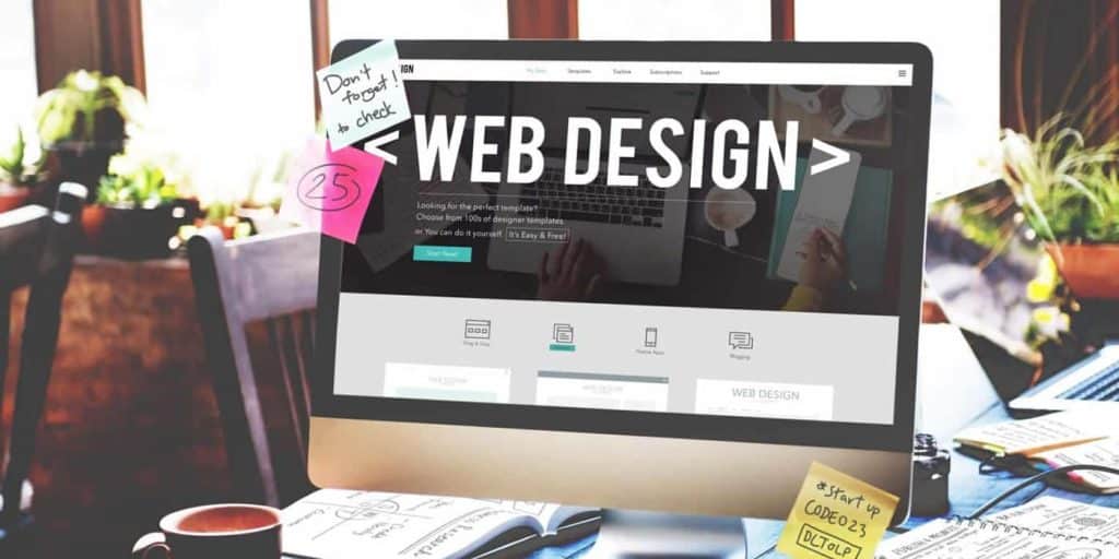Webdesign Macbook